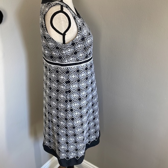 TAHARI cotton dress embroidered - Picture 4 of 10